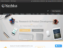 Tablet Screenshot of netmaxtech.com